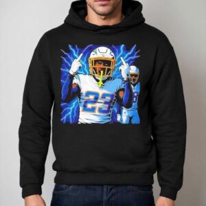 Tony Jefferson Middle Finger Los Angeles Chargers Hoodie