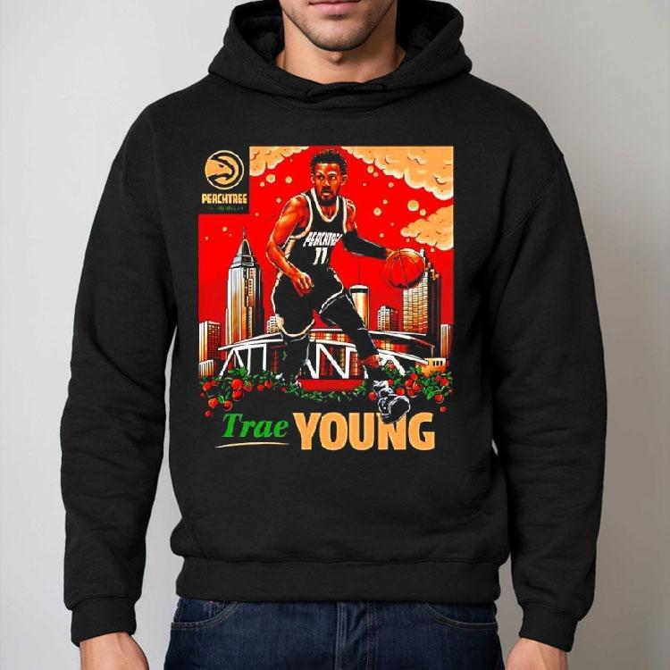 Trae Young Peachtree Skyline Player Shirt Trae Young Peachtree Skyline Player Shirt