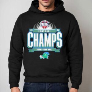 Tulane Green Wave Aac Champs 2025 Football Locker Room Shirt 2 Tulane Green Wave Aac Champs Football Locker Room Hoodie