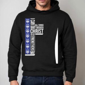 Uconn Huskies I Can Do All Things Through Christ Who Strengthiens Me Hoodie