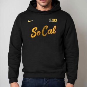 Usc Trojans So Cal Black Out Logo Shirt 2 Usc Trojans So Cal Black Out Logo Hoodie