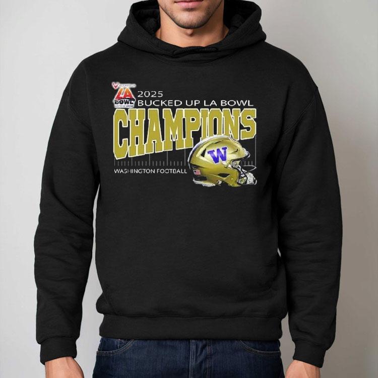Washington Football Are 2025 Bucked Up La Bowl Hosted By Gronk Champions At Sofi Stadium In Inglewood Ca On December 13 2025 Helmet Shirt Washington Football Are 2025 Bucked Up La Bowl Hosted By Gronk Champions At Sofi Stadium In Inglewood Ca On December 13 2025 Helmet Shirt