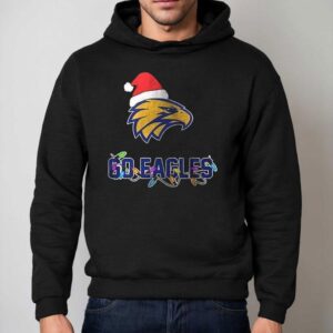 West Coast Eagles Merry Christmas Go Eagles Players Hoodie