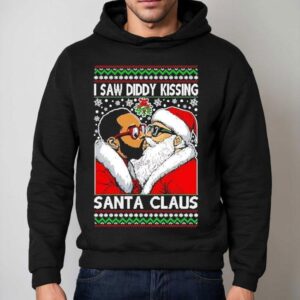 Wild Bobby I Saw Diddy Kissing Santa Claus Ugly Christmas Shirt 2 Wild Bobby I Saw Diddy Kissing Santa Claus Ugly Christmas Hoodie