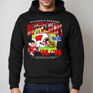 Wisconsin Badgers Back To Back Big Ten Champions Hoodie