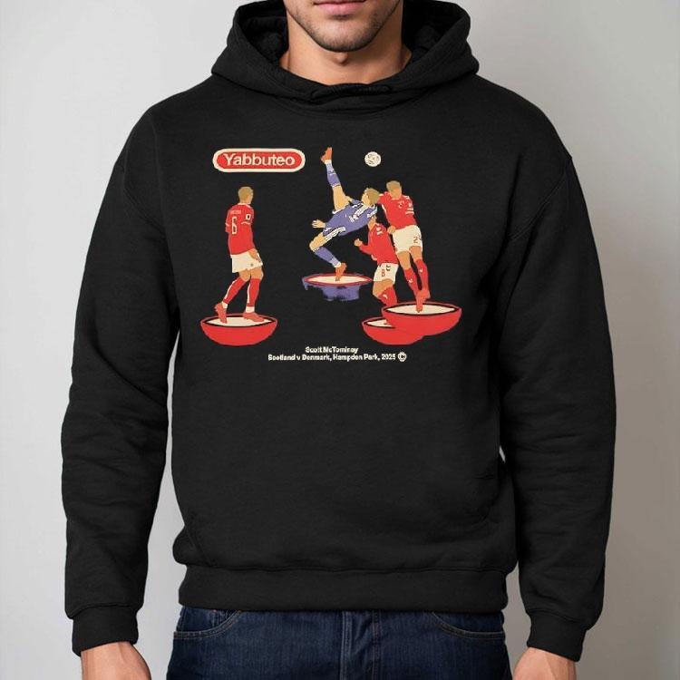 Yabbuteo Scott Mctominay Scotland V Denmark Hampden Park 2025 Shirt Yabbuteo Scott Mctominay Scotland V Denmark Hampden Park 2025 Shirt