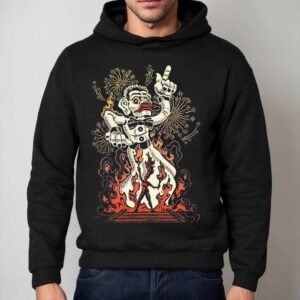 Zozobra Burn Hombre Burn Hoodie