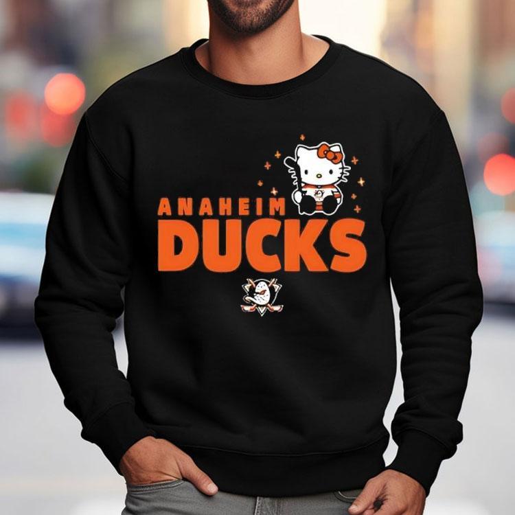 Anaheim Ducks Team X Hello Kitty Treat Shirt Anaheim Ducks Team X Hello Kitty Treat Shirt