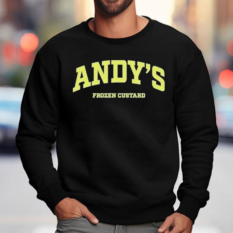 Andy’s Frozen Custard Block Letters Shirt Andy’s Frozen Custard Block Letters Shirt