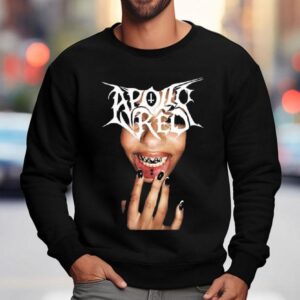 Apollo Red Lip Tat Girl Sweatshirt