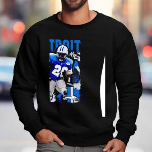 Barry Sanders Detroit Lions Football Nfl Shirt 3 Barry Sanders Detroit Lions Football Nfl Sweatshirt