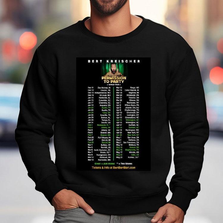 Bert Kreischer World Tour 2026 Shirt Bert Kreischer World Tour 2026 Shirt