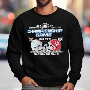 Big Ten Football Championship Speedway Indianapolis Ohio State Vs Indiana Hoosiers Sweatshirt