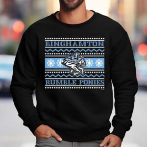 Binghamton Rumble Ponies Jolly Ugly Christmas 2025 Shirt 3 Binghamton Rumble Ponies Jolly Ugly Christmas Sweatshirt
