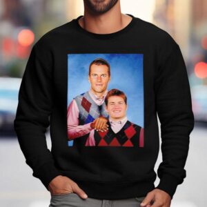 Brady And Maye New England Footballstep Brothers Football Classic Sweatshirt
