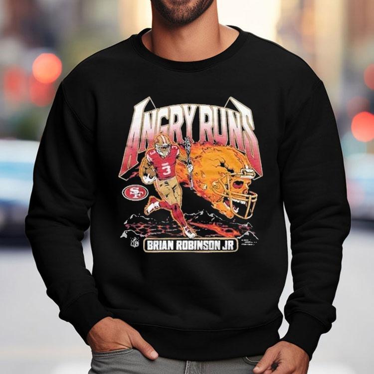 Brian Robinson Jr Angry Runs Good Morning Football Nfl San Francisco 49ers Shirt Brian Robinson Jr Angry Runs Good Morning Football Nfl San Francisco 49ers Shirt