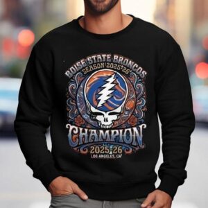 Bucked Up La Bowl Hosted Ncaa Season 2025-26 Boise State Broncos X Grateful Dead Champion Congratulation Winner Shirt 3 Bucked Up La Bowl Hosted Ncaa Season Boise State Broncos X Grateful Dead Champion Congratulation Winner Sweatshirt