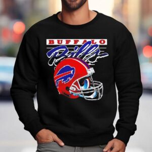 Buffalo Bills Gradient Alt Helmet Shirt 3 Buffalo Bills Gradient Alt Helme Sweatshirt