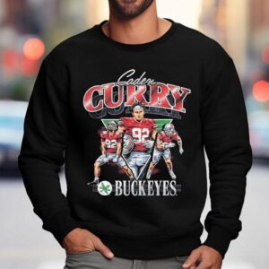 Caden Curry #92 Ohio State Buckeyes Shirt 3 Caden Curry Ohio State Buckeyes Sweatshirt