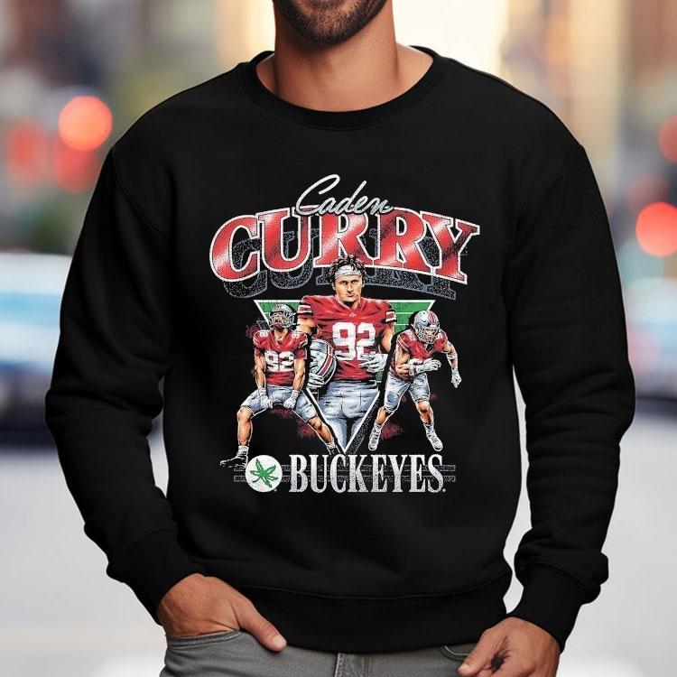 Caden Curry #92 Ohio State Buckeyes Shirt Caden Curry #92 Ohio State Buckeyes Shirt