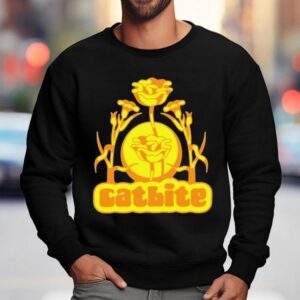 Catbite Flower Shirt 3 Catbite Flower Sweatshirt