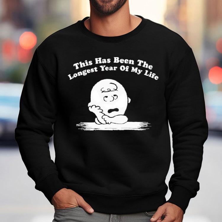 Charlie Brown This Has Been The Longest Year Of My Life Shirt Charlie Brown This Has Been The Longest Year Of My Life Shirt