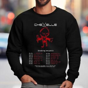 Chevelle World Tour Schedule Dates Sweatshirt