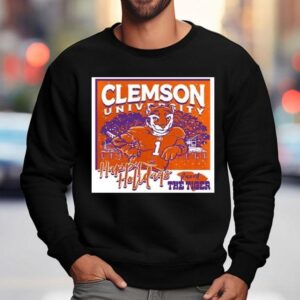 Clemson Tigers Snowy Polaroid Shirt 3 Clemson Tigers Snowy Polaroid Sweatshirt