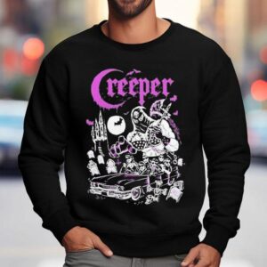 Creeper Mistress Of Death Car Sweatshirt