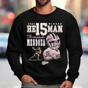 Crimson Heisman Winner Fernando Mendoza Sweatshirt