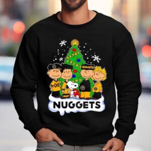 Denver Nuggets X Snoopy The Peanuts Holiday Christmas Shirt 3 Denver Nuggets X Snoopy The Peanuts Holiday Christmas Sweatshirt