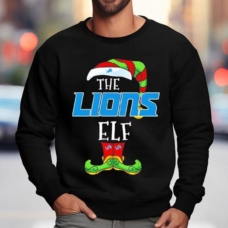Detroit Lions Christmas Elf Shirt Detroit Lions Christmas Elf Shirt