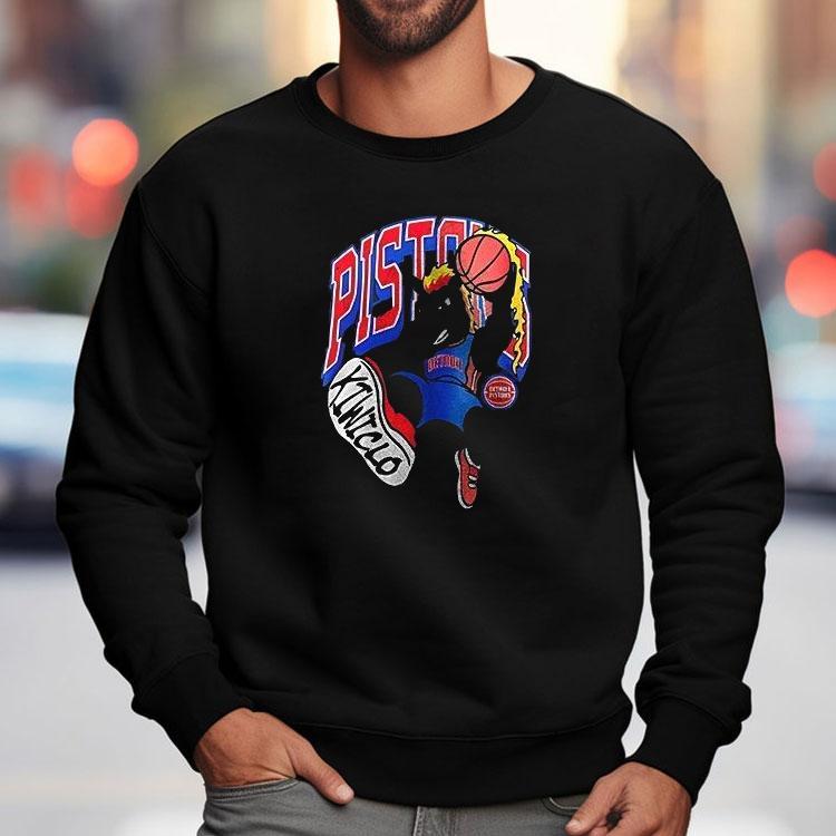 Detroit Pistons Hooper’s Birthday Mascot Art Shirt Detroit Pistons Hooper’s Birthday Mascot Art Shirt