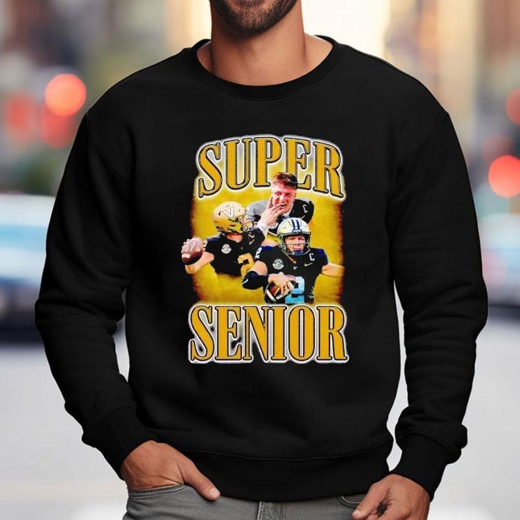 Diego Pavia Super Senior Vanderbilt Commodores Shirt Diego Pavia Super Senior Vanderbilt Commodores Shirt