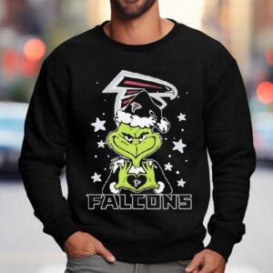 Dr. Seuss Grinch Hugs Atlanta Falcons Christmas Shirt 3 Dr Seuss Grinch Hugs Atlanta Falcons Christmas Sweatshirt