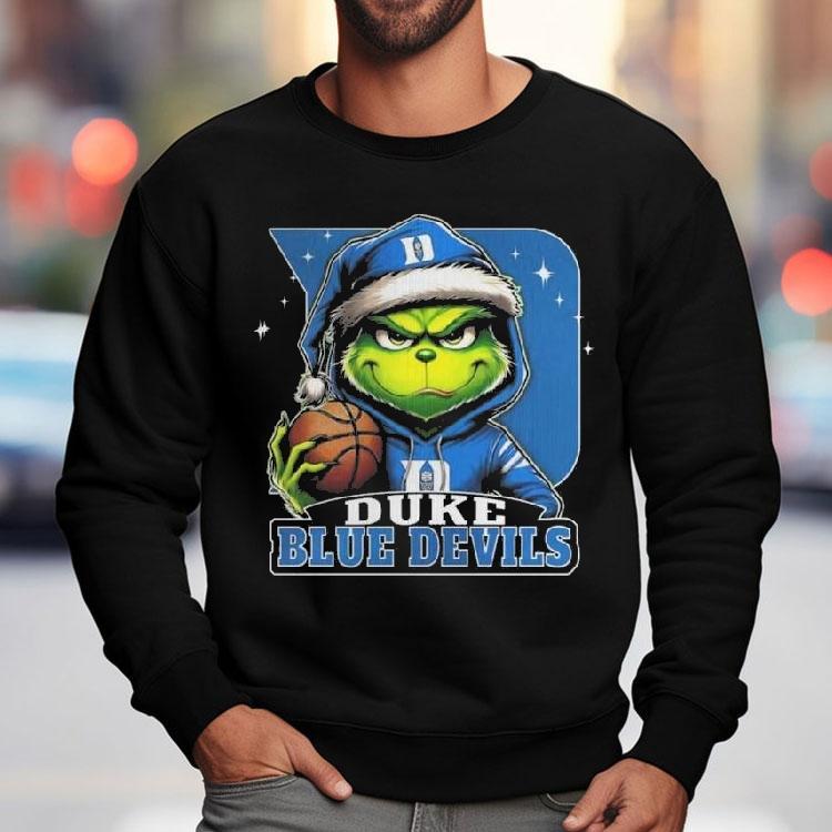 Duke Blue Devils 2025 Grinch Merry Touchdown Christmas Shirt Duke Blue Devils 2025 Grinch Merry Touchdown Christmas Shirt