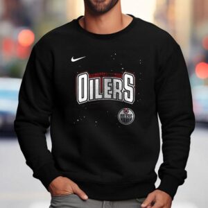 Edmonton Oilers X Iconic Co Headlining Finger Eleven Headstones The Tea Party Sweatshirt