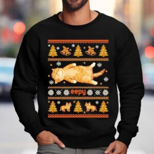 Eepy Cat Silly Sleepy Ugly Christmas Meme Shirt 3 Eepy Cat Silly Sleepy Ugly Christmas Meme Sweatshirt