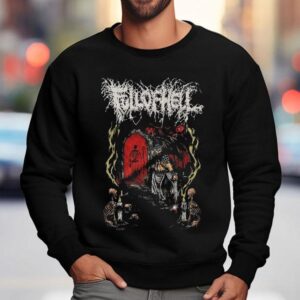 Full Of Hell Hellsgate Skeletons Shirt 3 Full Of Hell Hellsgate Skeletons Sweatshirt