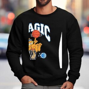Gafield Orlando Magic Basketball Sweatshirt