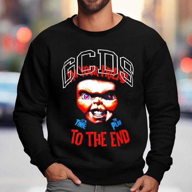 Gcds Chucky I’m Your Friend To The End It’s Time Tp Play Shirt Gcds Chucky I’m Your Friend To The End It’s Time Tp Play Shirt
