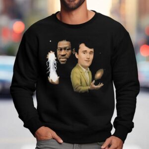 George Floyd And Charlie Kirk Wizard Shirt 3 George Floyd And Charlie Kirk Wizard Sweatshirt