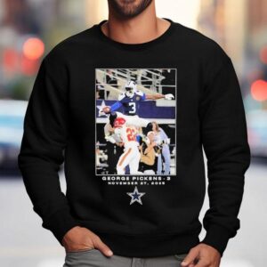 George Pickens Dallas Cowboys Nfl Flash Features Week 13 Shirt 3 George Pickens Dallas Cowboys Nfl Flash Features Week Sweatshirt