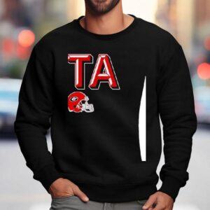 Georgia Bulldogs Football Bta Helmet Shirt 3 Georgia Bulldogs Football Bta Helme Sweatshirt