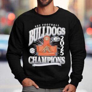 Georgia Bulldogs University Sec Football Champions 2025 Shirt 3 Georgia Bulldogs University Sec Football Champions Sweatshirt