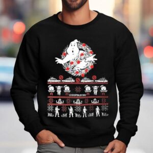 Ghostbusters Ugly Christmas Shirt 3 Ghostbusters Ugly Christmas Sweatshirt