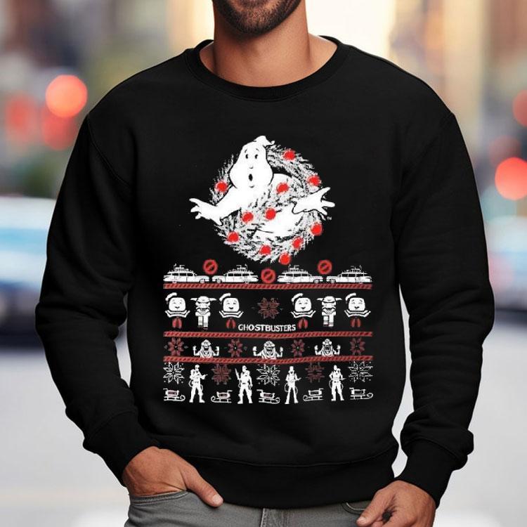 Ghostbusters Ugly Christmas Shirt Ghostbusters Ugly Christmas Shirt