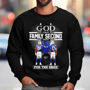 God First Family Second Then Indianapolis Colts For The Shoe Signatures Coach Players Shirt 3 God First Family Second Then Indianapolis Colts For The Shoe Signatures Coach Players Sweatshirt