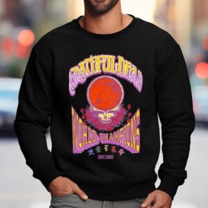 Grateful Dead Lakers Roses Basketball Est World Champions Sweatshirt