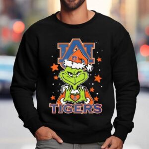 Grinch Auburn Tigers Hand Heart Shirt 3 Grinch Auburn Tigers Hand Hear Sweatshirt